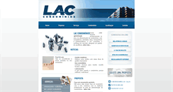 Desktop Screenshot of lacnet.com.br