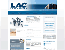 Tablet Screenshot of lacnet.com.br